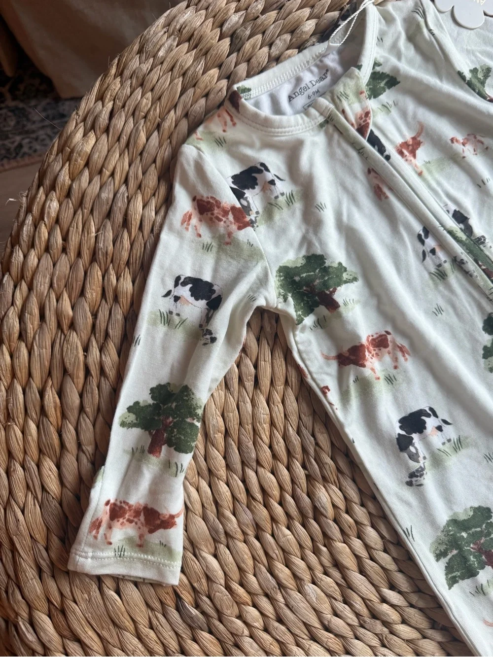 NWT Angel Dear Bamboo Cow Sleeper